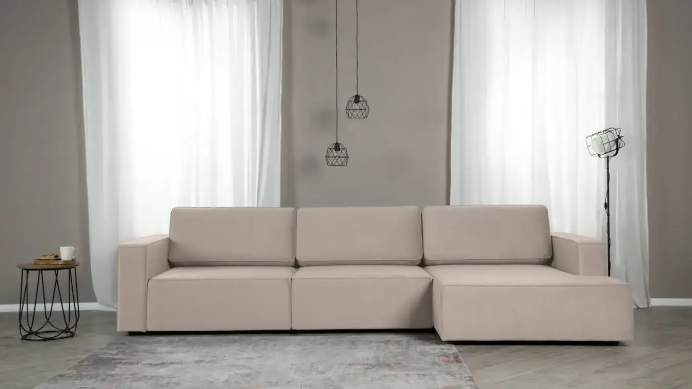 Ralf, 3 seater, armrests - 4 - большое изображение